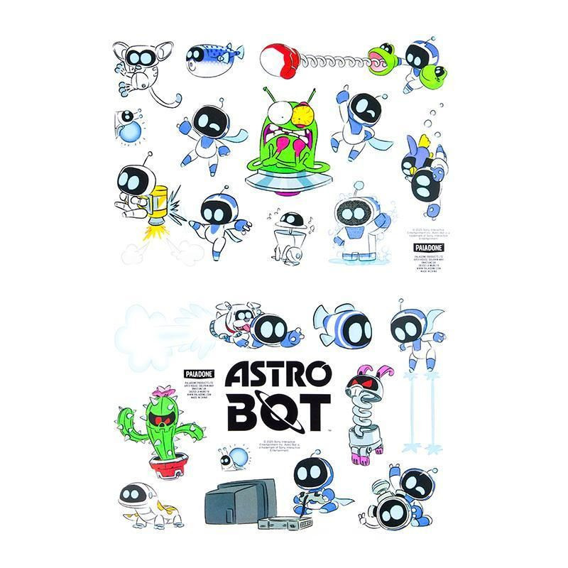 Astro Bot Set de 47 stickers gadget decals – Paladone Playstation
