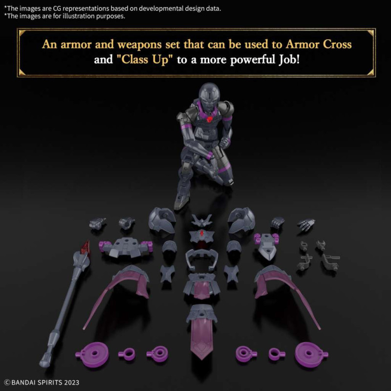Model kit Bandai – 30MF Rozen Priest articulé