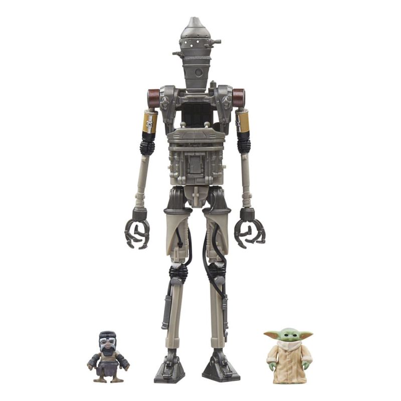 OCTOBRE 2025 : Star Wars : The Mandalorian -The Vintage Collection - Figurines IG-12, Grogu & Anzellan