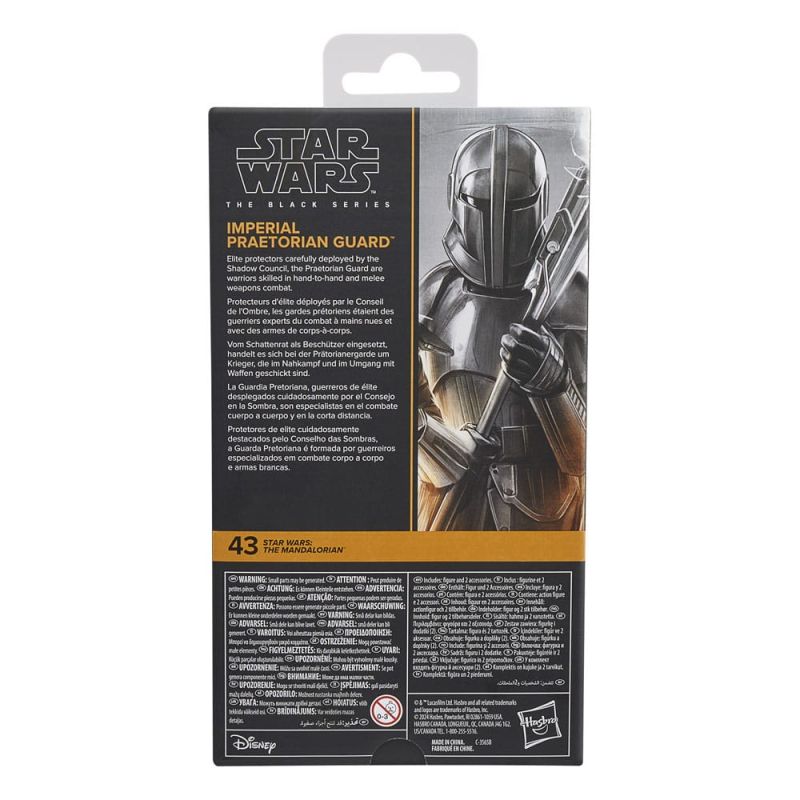 SEPTEMBRE 2025 : Star Wars : The Mandalorian - Black Series : Figurine Imperial Praetorian Guard