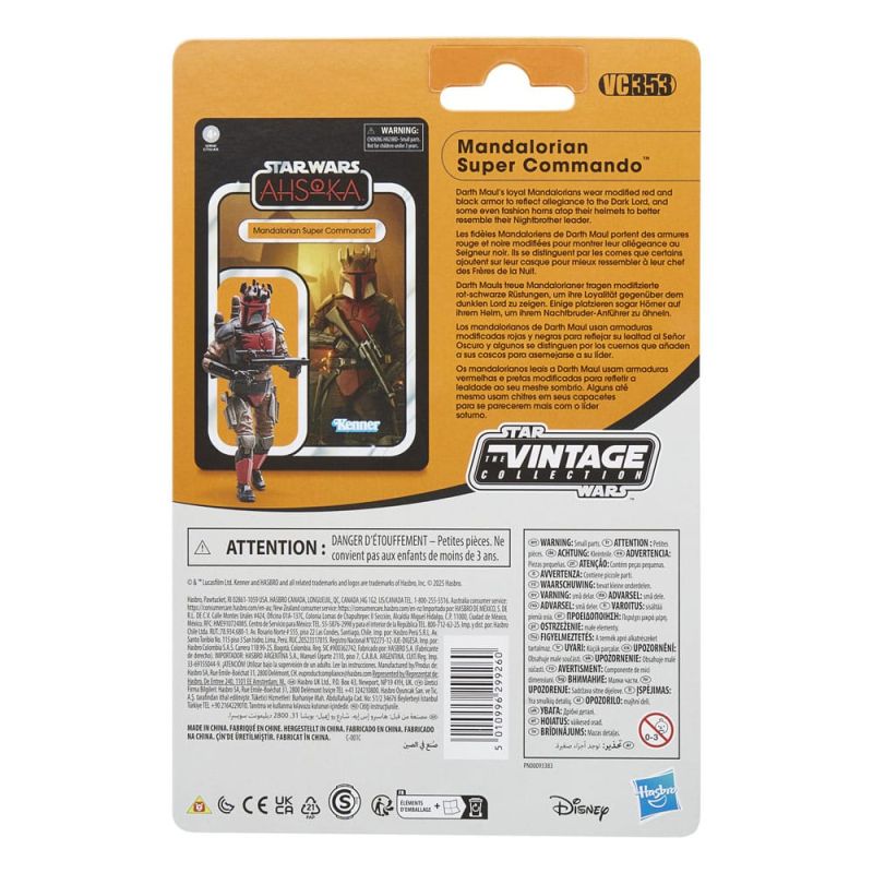 SEPTEMBRE 2025 : Star Wars : Ahsoka - The Vintage Collection - Figurine Mandalorian Super Commando