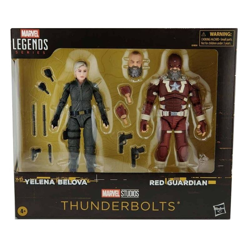 Marvel Legends - Thunderbolts : Set de 2 figurines Yelena Belova & Red Guardian