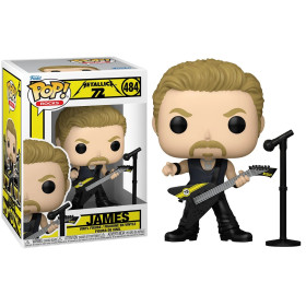 Funko Pop! James #484 – Metallica – Licence officielle