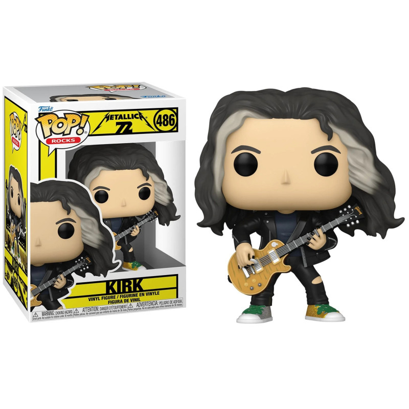 Metallica - Pop! - Kirk (72 Seasons) n°486