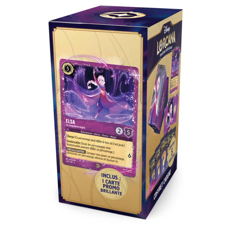 Coffret Cadeau Elsa Disney Lorcana Chapitre 9 Fabuleux Officiel