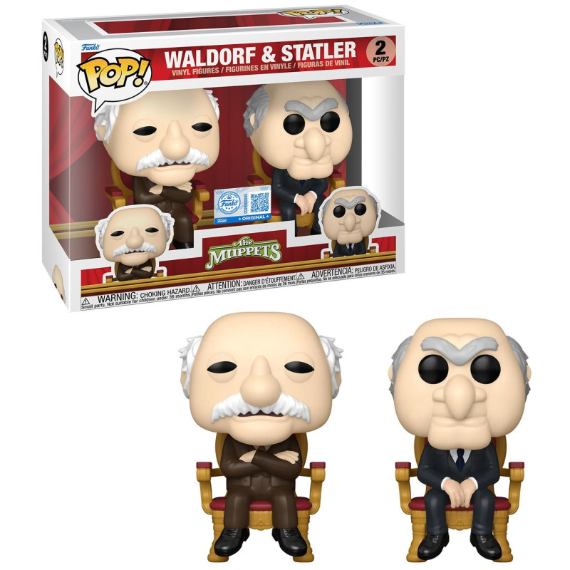 The Muppets - Pop! - 2-Pack Waldorf & Statler