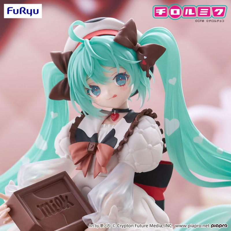 Figurine Hatsune Miku x Tirol Choco Milk Trio-Try-iT – FuRyu