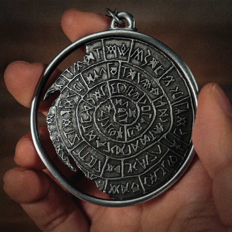 Médaillon Geralt The Witcher – Réplique Limitée 65 mm