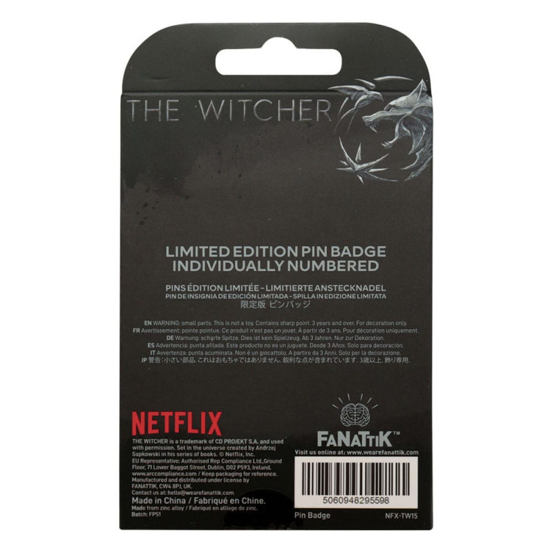 Pin’s The Witcher Symbol – Édition Limitée 9 995 pièces