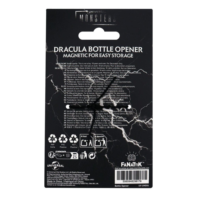 Décapsuleur aimanté Dracula Universal Monsters – Fanattik
