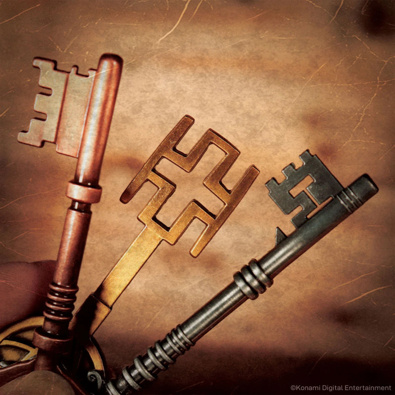 Silent Hill 2 - Set 3 répliques Keys 5000 exemplaires