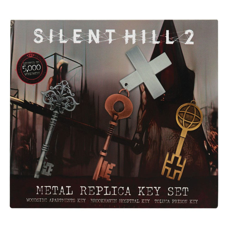 Silent Hill 2 – Coffret Répliques 3 Clés – Édition Limitée 5000 ex