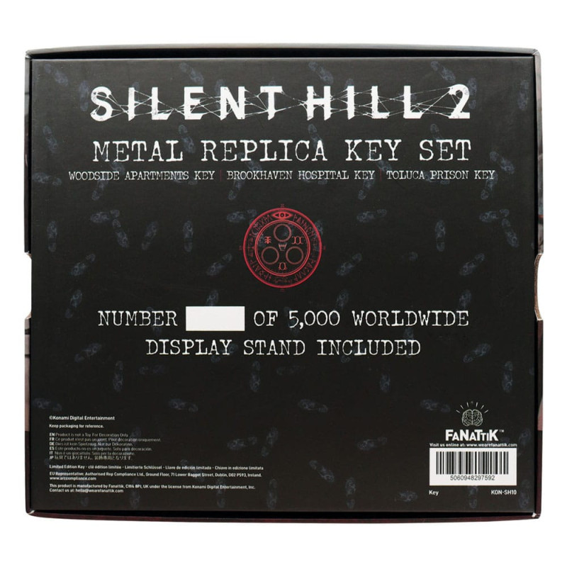 Silent Hill 2 – Coffret Répliques 3 Clés – Édition Limitée 5000 ex