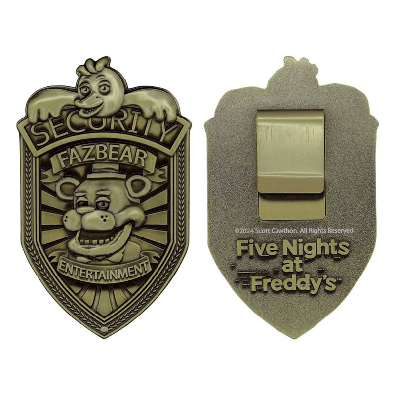 Badge de Sécurité Five Nights at Freddy's – Édition Limitée 5000 ex