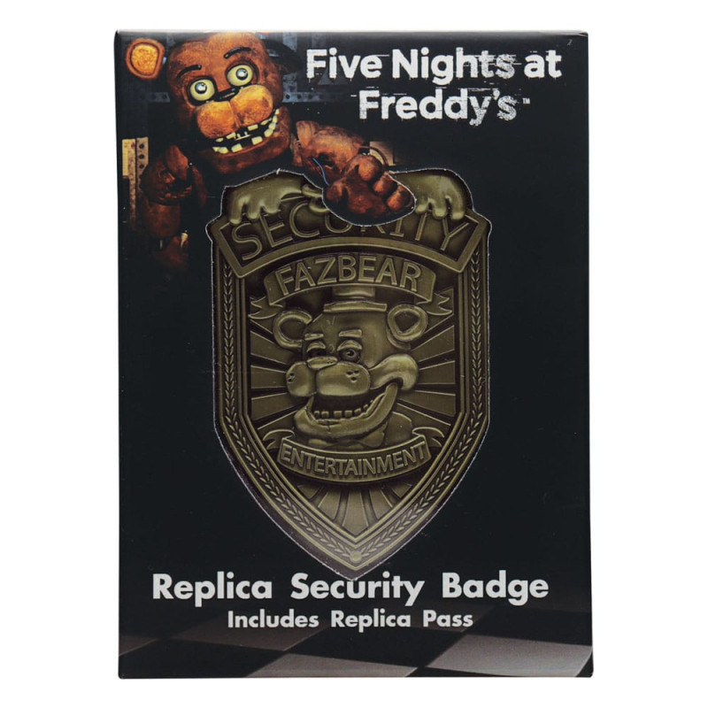 Badge de Sécurité Five Nights at Freddy's – Édition Limitée 5000 ex