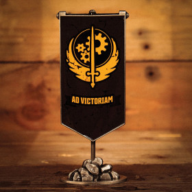 Fallout - Brotherhood of Steel Metal Banner 5000 exemplaires