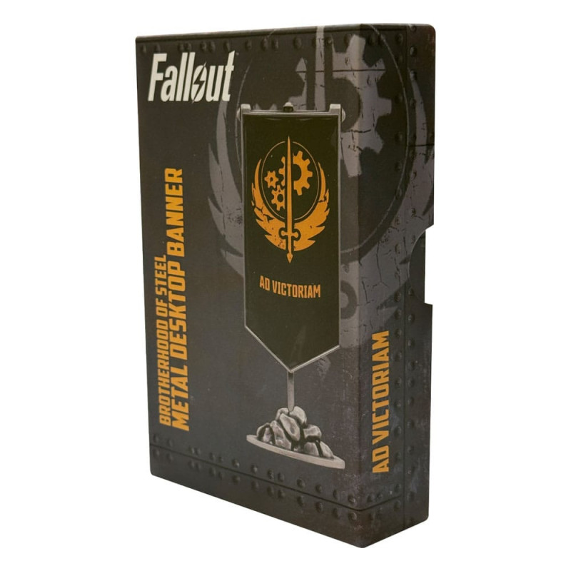Fallout Mini Bannière Métal Brotherhood of Steel 5000 ex – Fanattik