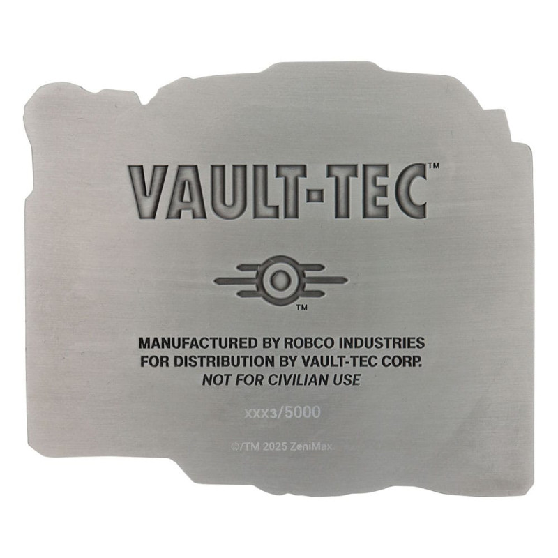 Lingot Lenticulé Pip-Boy Fallout 80 x 94 mm 5000 ex – Fanattik