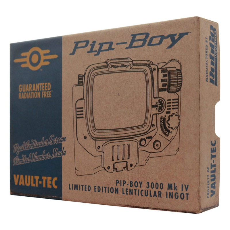 Lingot Lenticulé Pip-Boy Fallout 80 x 94 mm 5000 ex – Fanattik