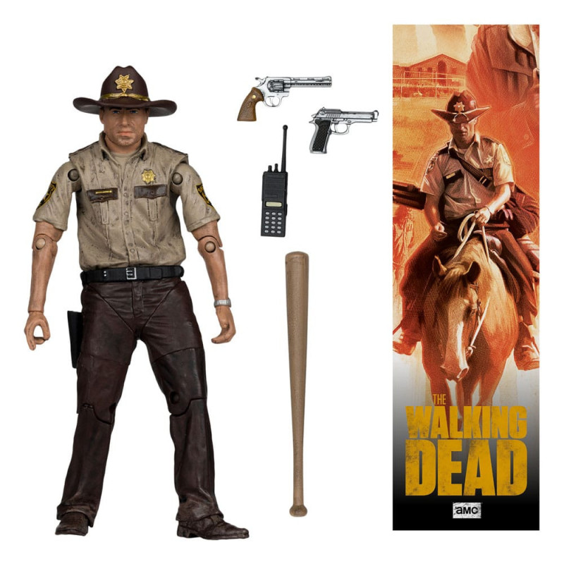 The Walking Dead - Figurine Rick Grimes (Season 1) 13 cm