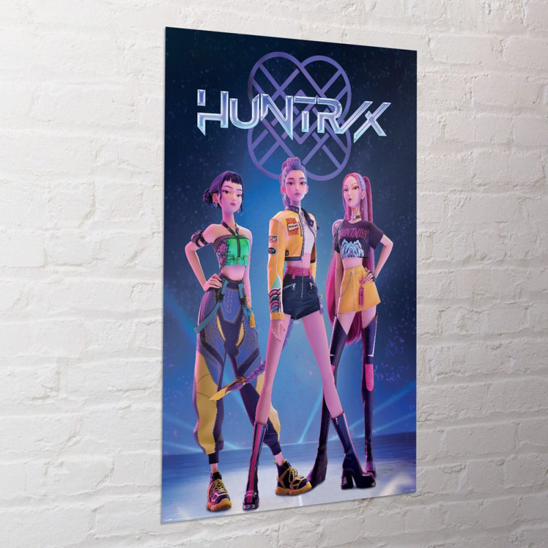 Poster KPop Demon Hunters 61 x 91,5 cm – Licence Officielle