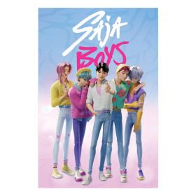 KPop Demon Hunters - Grand poster Saja Boys (61 x 91,5 cm)
