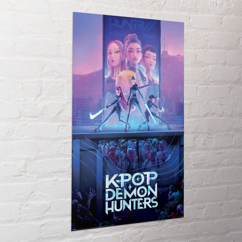 Poster KPop Demon Hunters 61 x 91,5 cm – Licence Officielle