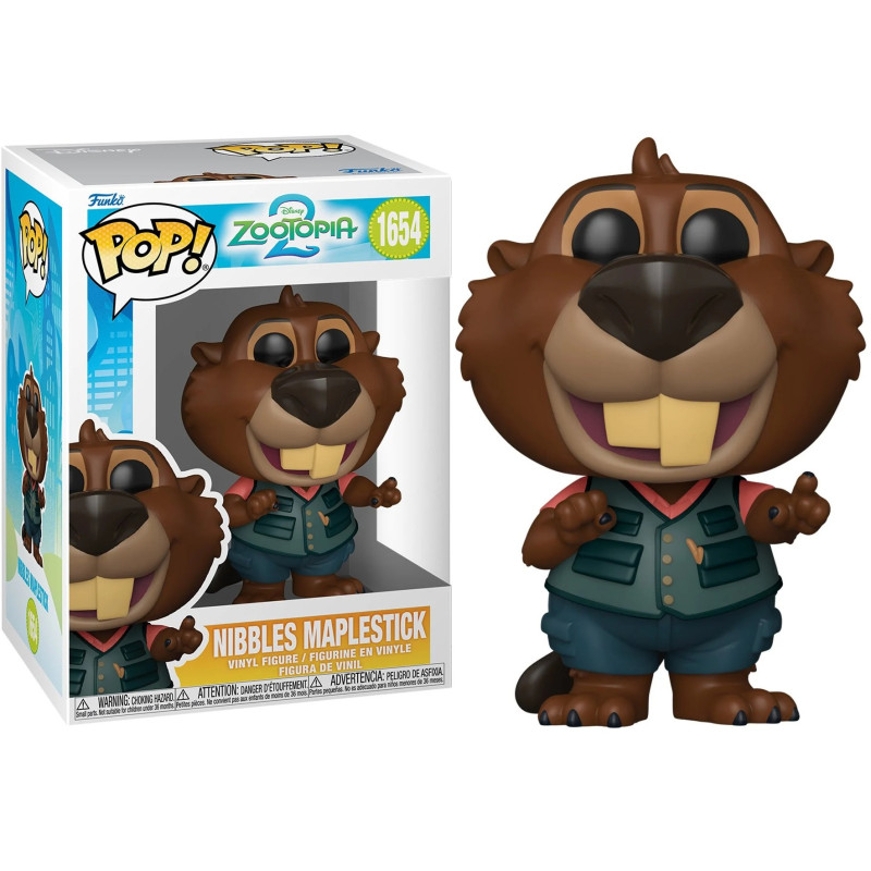 Disney / Pixar - Pop! Zootopia 2 - Nibbles Maplestick n°1654