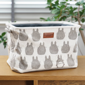 Mon Voisiin Totoro - Panier coffret rangement Totoro Silhouette Gris