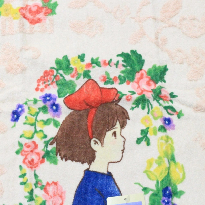Serviette visage coton Kiki la Petite Sorcière 34x80 cm – Marushin