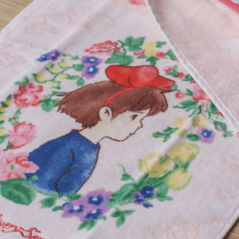 Serviette visage coton Kiki la Petite Sorcière 34x80 cm – Marushin