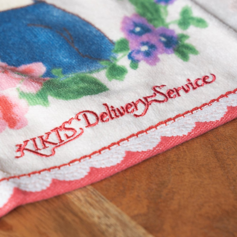 Serviette visage coton Kiki la Petite Sorcière 34x80 cm – Marushin