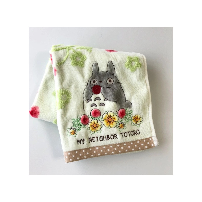 Serviette torchon coton Totoro "Yokubari Ichigo" – Studio Ghibli