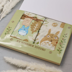 Mon voisin Totoro - Coffret cadeau 2 serviettes