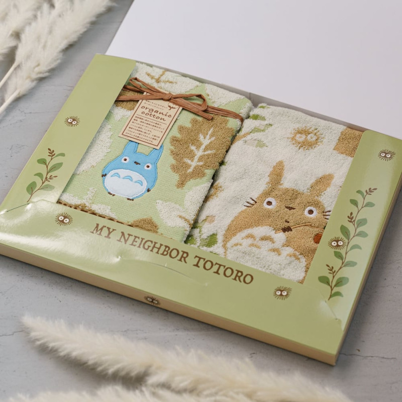 Mon voisin Totoro - Coffret cadeau 2 serviettes