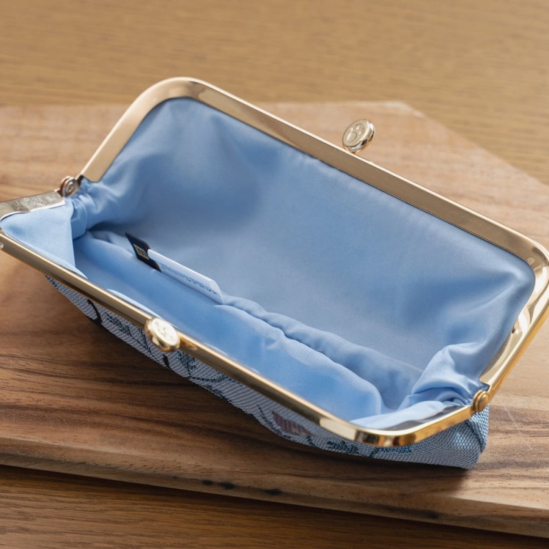 Porte-monnaie Jiji Fleur Bleue 9x19,5 cm – Kiki la Petite Sorcière