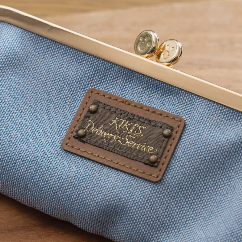Porte-monnaie Jiji Fleur Bleue 9x19,5 cm – Kiki la Petite Sorcière