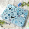 Pochette Jiji Fleur Bleue 21x28,5x1,5 cm – Kiki la Petite Sorcière
