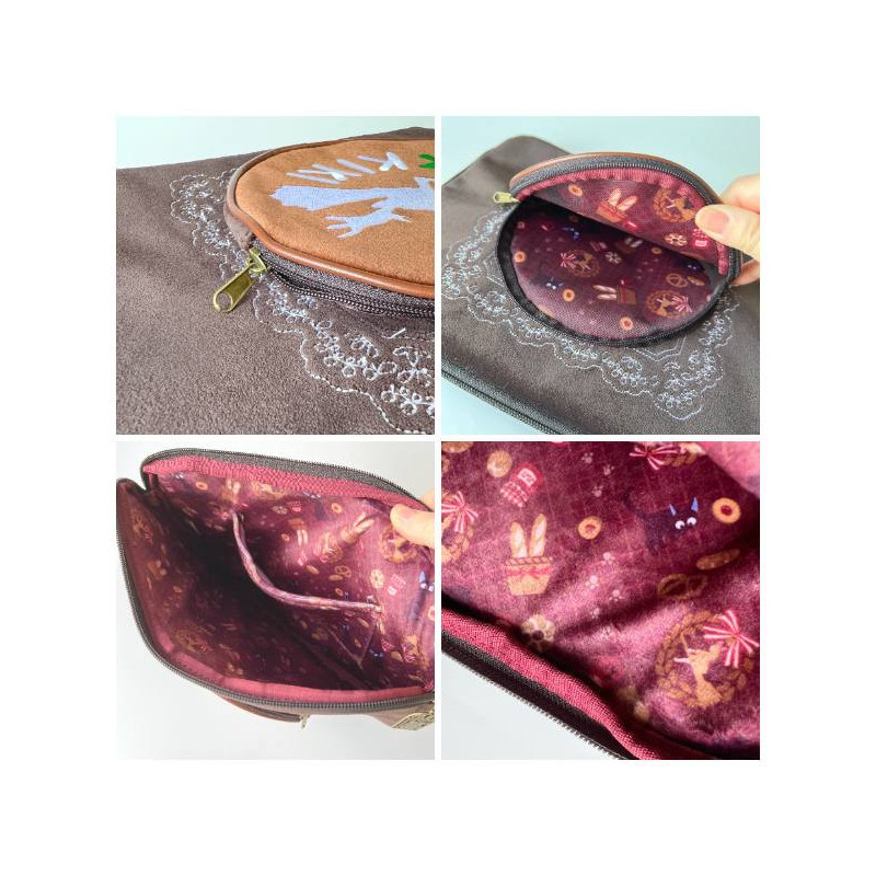 Trousse Multi-Usages Jiji Gâteau au Chocolat – Kiki la Petite Sorcière