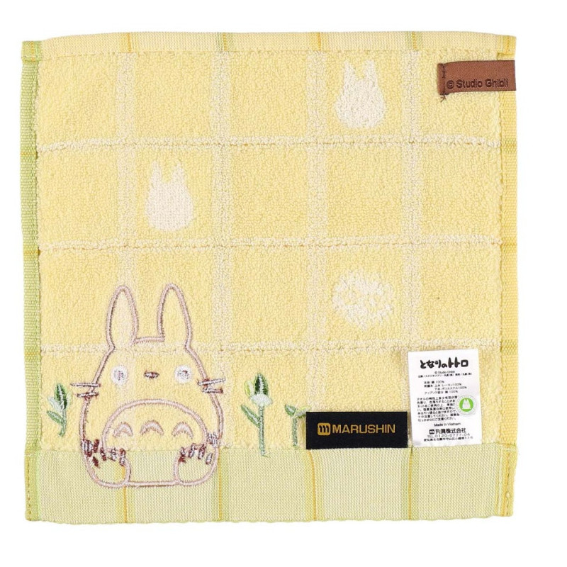 Mini serviette gaufrée Totoro 25x25 cm – Mon Voisin Totoro
