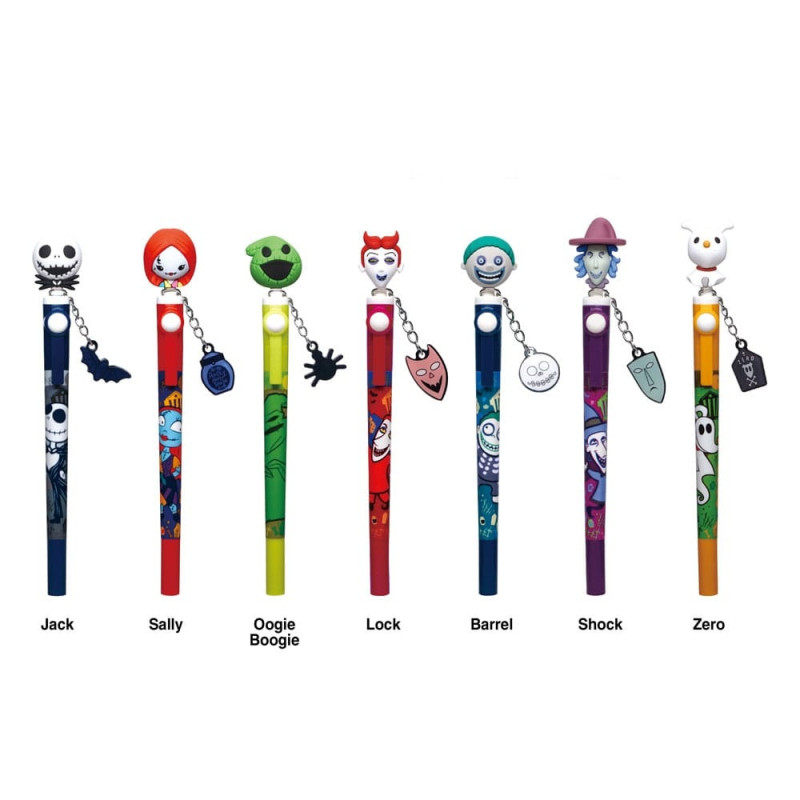Nightmare Before Christmas - Stylo 3D rotatif 1 EXEMPLAIRE ALEATOIRE