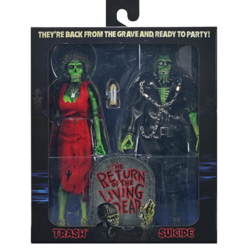 Clothed Trash & Suicide – Pack 2 Figurines – NECA