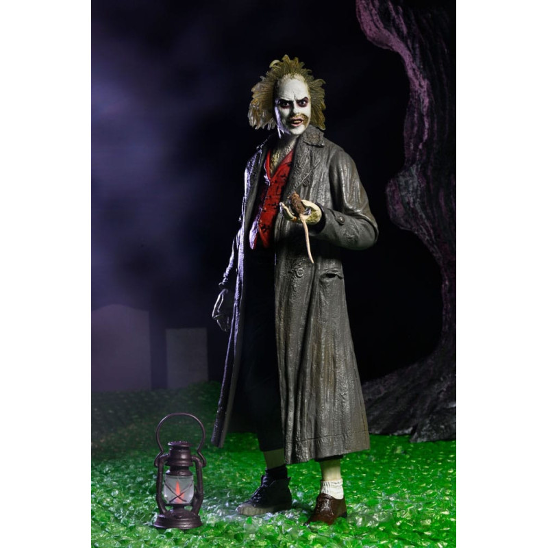 Beetlejuice Ultimate Tour Guide 7” The Bio-Exorcist – NECA