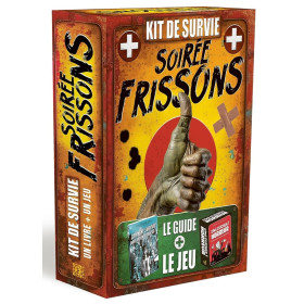 Kit de survie Soirée frissons: Le guide + le jeu de société