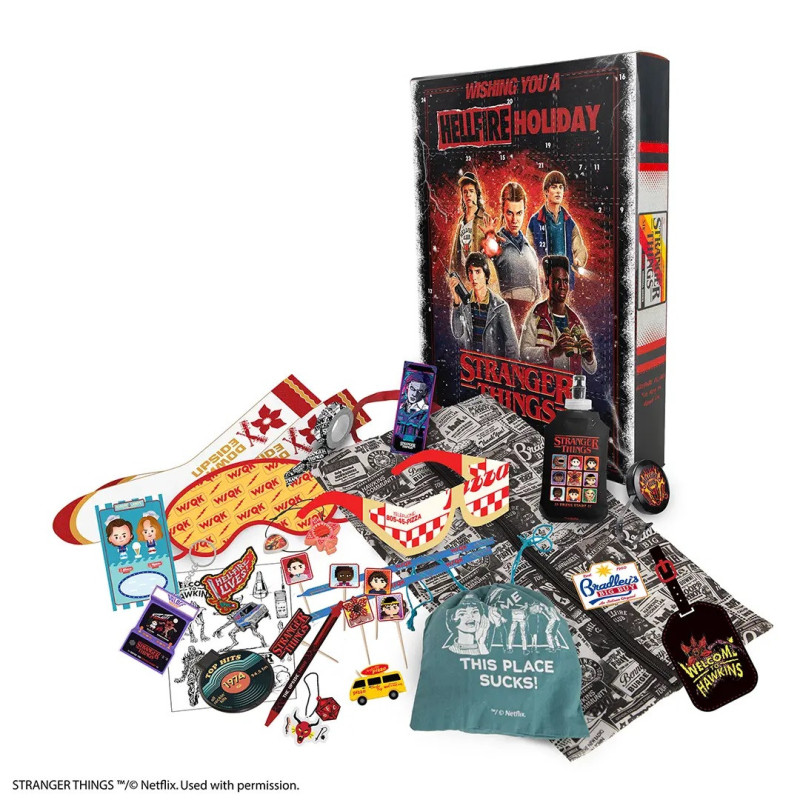 Calendrier de l’Avent 2025 Stranger Things – Licence officielle