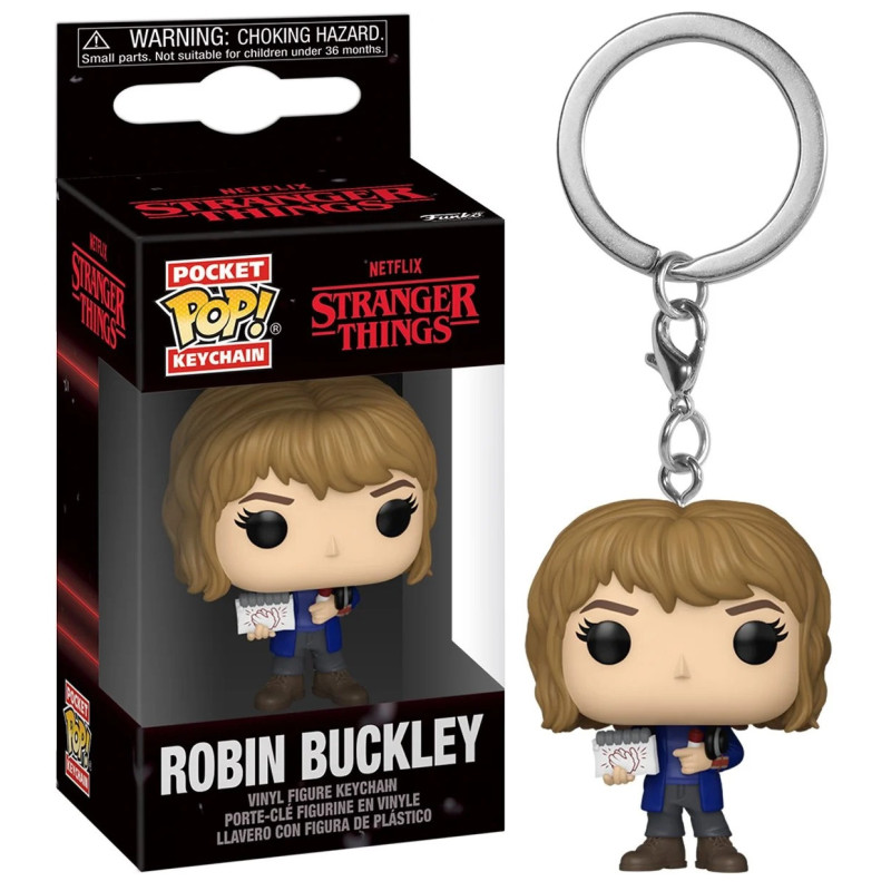 Stranger Things - Pop! Pocket - Porte-clé Robin Buckley