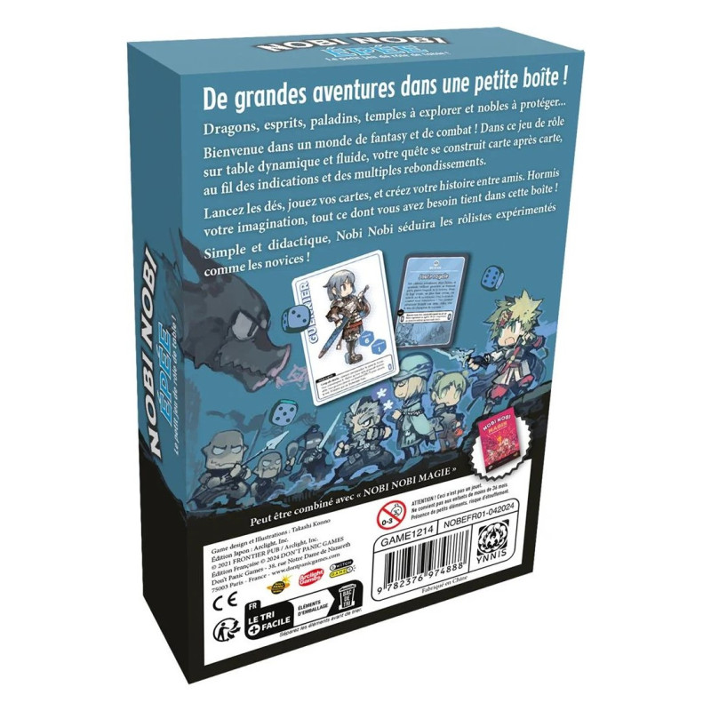Nobi Nobi Epée - Le petit jeu de rôle de table