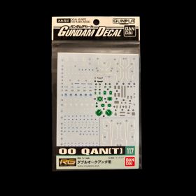 Gundam - DecalsRG 1/144 117 00 QanT