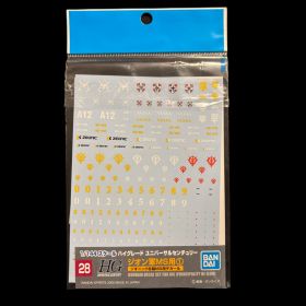 Gundam Decals 28 HGUC Multiuse - Zeon MS 1