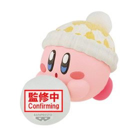Kirby - Figurine Fluffy Puffy Play in the Snow : Kirby (A)